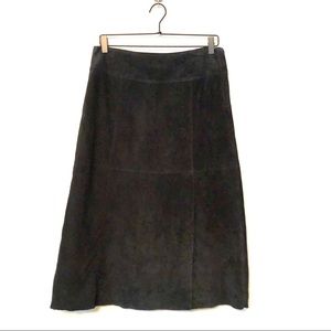 Black Leather Skirt